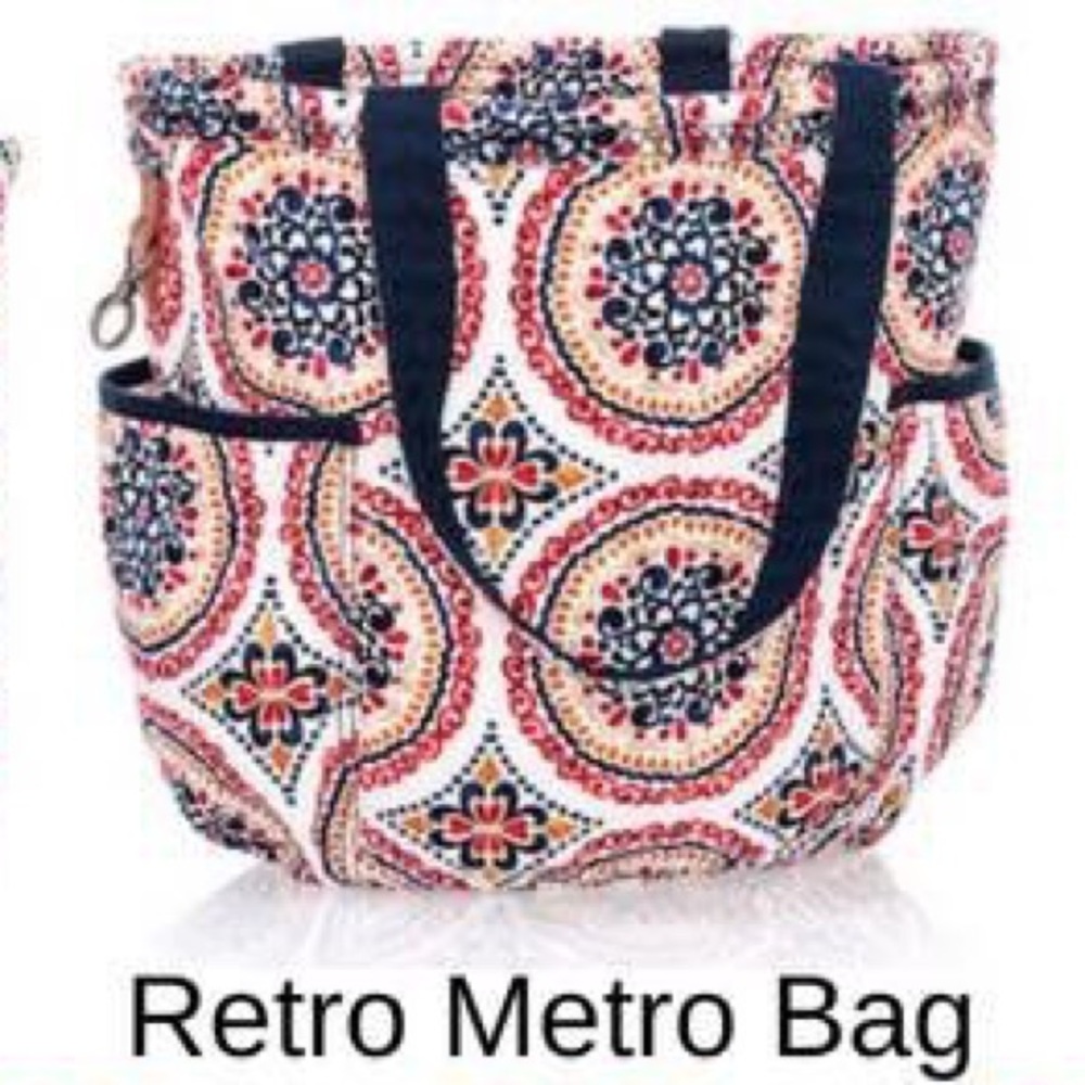 Thirty-one Retro Metro bag in Sunset Medallion pattern New in bag